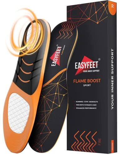 Running & Sport Insoles for Men & Women - Athletic Sneaker Inserts