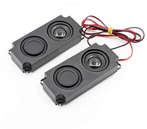 ANCNA 2 pièces Haut-parleurs Audio Portables 10045 4Ohm 3W Double diaphragme Ordinateur Haut-Parleur LED TV Haut-Parleur Home cinéma Haut-parleurs