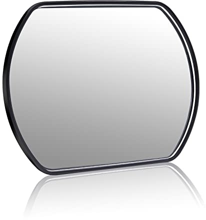 Blind Spot Mirror Biqing 1PC Miroir d'angle Mort de Camion,Retroviseur Conduite Accompagnée Retroviseur Miroir Auxiliaire Grand Angle Convexe en Verre HD pour Caravane/Remorque/RV/Bus/Camion