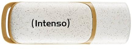 Intenso USB Stick USB 3.2 Gen 1x1 Green Line 128GB | Nachhaltiges Gehäuse aus organischem Verbundmaterial und recyceltem Kunststoff, Super Speed Datentransfer