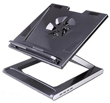 Laptop Cooler Base de refrigeracion portatil Soporte de enfriamiento para computadora portátil para Juegos Base silenciosa Enfriamiento Plegable(Color:2)