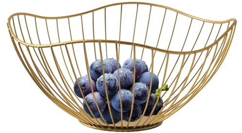 Fruktskål svarta fruktskålar metall fruktkorg järntråd mellanmål förvaring grönsakshållare vågform metall svart fruktkorg fruktkorgar skrivbord fruktställ diameter