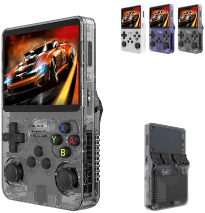 Nouvelle Console de Jeu 2025,Console de Jeu Portable HD 3,5 Pouces sans Fil revisitant Les Classiques, revivez l'âge d'or des Jeux des années 2000 (Noir 68g)