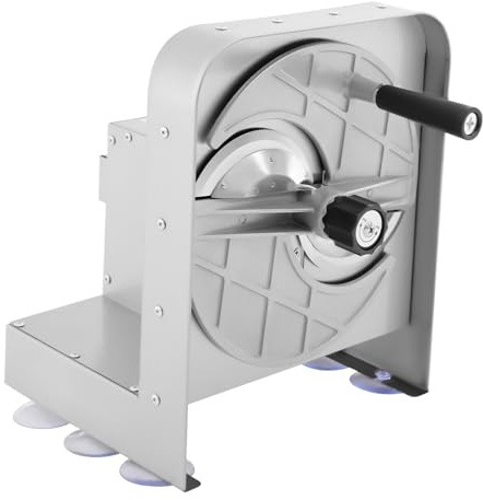 Manueller Gemüsehobel Obstschneider 1–10 mm Dicke, Einstellbare Schneidemaschine Zwiebelschneider, Edelstahl Lebensmittelschneider, für Kartoffeln, Gurken, Zitronen, Tomaten
