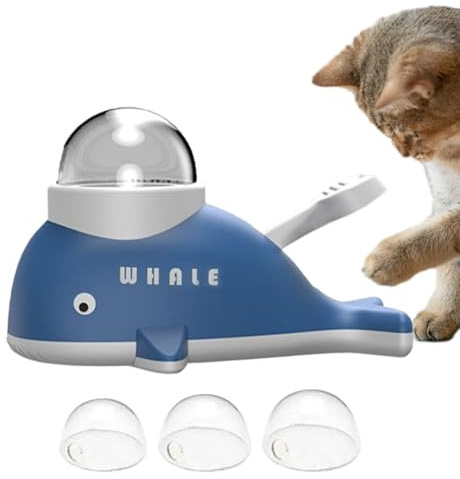 Raypontia hundgodis leksak – foder pussel spel i valform | hund aktivitetsleksak foder pussel, för katt kattunge valp aggressiv tuggare inomhus träning tristess rörelse