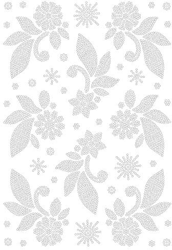 Ideen mit Herz Bügelstrass-Design | Strass-Applikation zum Aufbügeln | Bügelbild aus Strass | DIN A4 (Blütenzweige 2)