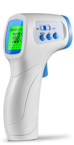 Termometro Digitale Termometro Medico Termometro Elettrico One Second Senza Contatto Corpo Senza Contatto Termometro Febbre Termometro Digitale A Infrarossi Ir Termometro Frontale Pistola