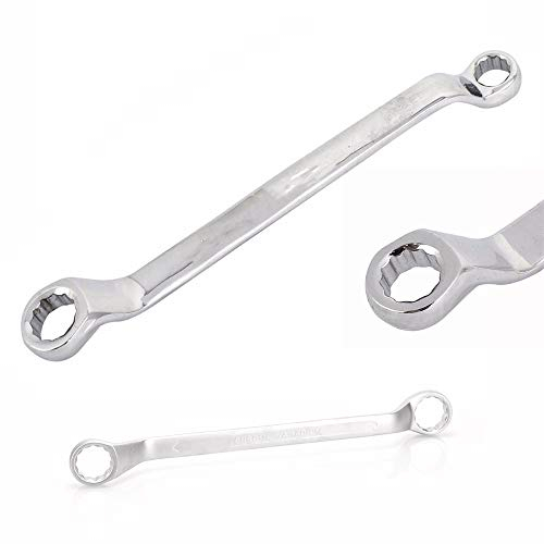 Doppel Ringschlüssel Ringschlüssel gekröpft Vielzahn Maulschlüssel Metrischer Double Deep Offset Ringschlüsselschlüssel