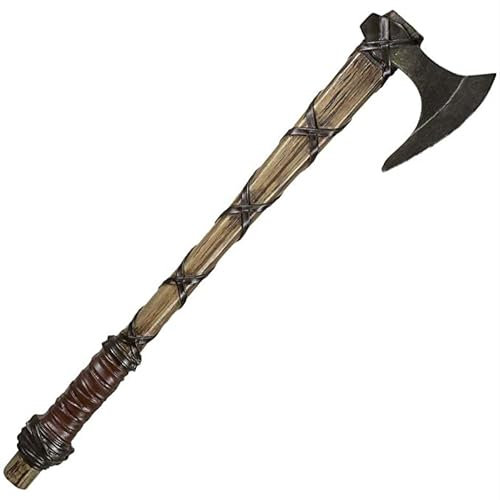 Cosplay Prop Replica of Ragnar Lothbrok's Foam Axe | Hand Painted & Fiberglass Core | Perfect for Cosplay & Roleplaying | Conventions, and Collectible Display