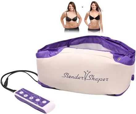 Eléctrica Quemador Grasa, con Efecto Sauna Pérdida Peso Reafirmante Piel Mejorar Circulación Sanguínea, Ajuste de 5 Engranajes, Adelgazar Cuidado Personal Body Toning Belt