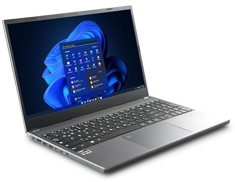 Notebook CSL R'Evolve C15 5500U - Ultra-Slim Laptop, 15,6 Zoll Display FHD 1920x1080 IPS, AMD Ryzen 5 5500U CPU 6x2100 MHz, 1000 GB M.2 SSD, 32 GB DDR4-RAM, USB 3.2, BT 5.2, AX WLAN