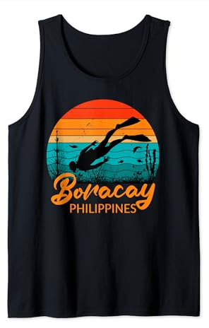 Boracay Philippinen Schnorcheln Tauchen Tank Top