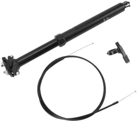 Dropper-Sattelstütze, 425 Mm Länge, 125 Mm Federweg, Interne Kabelführung, Sattelstütze, Fahrrad-Sattelstützenrohr für Mountainbiken, Rennradfahren (31,6 MM)