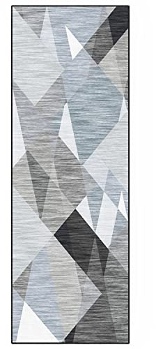 Felpudo grande de 50 x 380 cm, antideslizante, lavable a máquina, ideal para cocina, frente al fregadero, pasillo, lavandería, tapete de alto tráfico