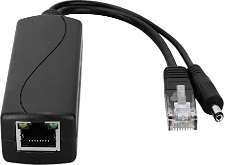 Azxcvbnm POE Splitter 48 V auf 5 V MicroUSB Typ C Power Over Ethernet Adapter Kabel Injektor Netzteil Modul für Kamera