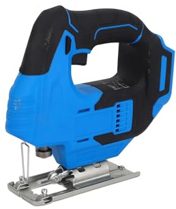 WODHMIEY Sierra de calar inalámbrica 20V sin escobillas, caladora con batería 2.0Ah, caladora con luz LED, caladora profesional para carpintería, metal y madera