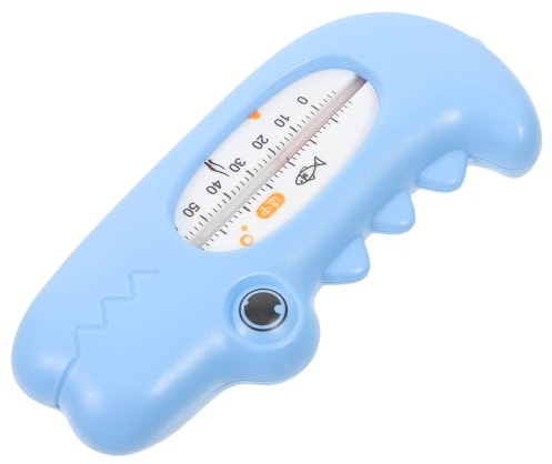 PAMINGONO Termometro per Bagnetto per Ragazzo Ragazza in Materiale Pp, Multi-funzionale Grande Schermo Digitale, Design a Cartone Animato, per Controllo Temperatura Acqua in Contenitore