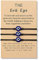 YELUWA 3Pcs Black Evil Eye Bracelet for Women Men Good Luck Jewelry Nazar Kabbalah Protection Couple Friendship Family Ojo Turco Strings Lucky Charm Gifts for Birthday