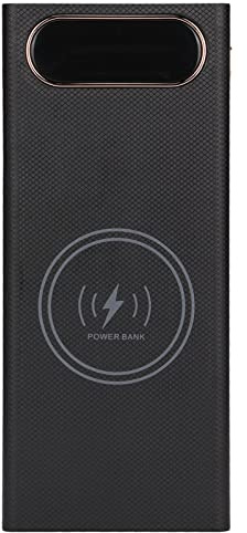 Zunate Power Bank Shell, 16 X Battery Power Bank Case Kit Fai da Te, 22,5 W di Ricarica Rapida e 15 W di Ricarica Wireless, con Display LCD, Supporto Micro/Type C/USB