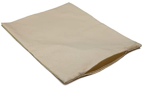 Köper Inlett Inlett 40x60cm, mit Reißverschluss. 100% Baumwolle rohweiß - ungefärbt und ungebleicht - Hülle ideal für Selberbefüller von Kissen - Inlett = Leere Kissenhülle 60x40