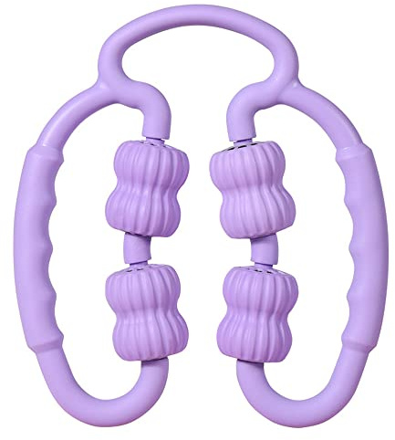 POKEAT Trigger Point Muskel Massage Roller Deep Tissue Arm Bein Hals Schulter Taille Rücken Anti Cellulite Massager Werkzeug Für Körperformen,Lila