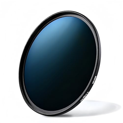 GREEN.L 72mm ND2000 Filter, Slim 11-Stop Fixed Neutral Density ND Filter 72mm for Camera Lens