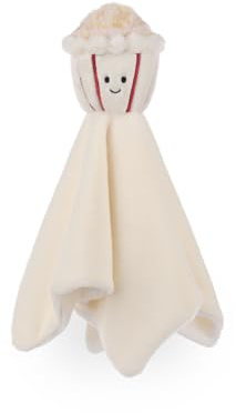 Apricot Lamb Caramel Popcorn Blanket for Babies, Soft Loveys for Baby Boy and Girl, 14 Inches for Infant and Toddlers