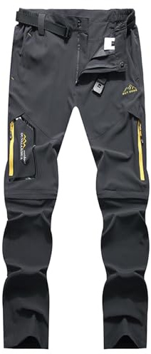 Pantaloni Uomo Lavoro, Casual Leggero Elastico Trekking Pantalone Combat Trekking Multitasche Skinny Fit Pantaloni Cargo Uomo Pantaloni Mimetici Pantaloni Militari Tattici