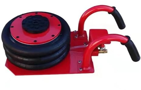 Gato neumático Gato neumático de elevación rápida for Reparaciones Pesadas, Gatos de Varilla Plegables con Dos Ruedas, Gato neumático de 3 toneladas(Type C)