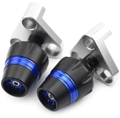 Protection Anti-Collision pour Cadre De Moto, pour Yamaha XJR1200 XJR1300 XJR 1200/1300 1994-2016 Protection Contre Les Chutes(Bleu)