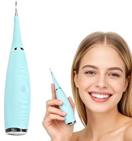 Portable Ultrasonic Dental Care Set, Oral Cleaner & Toothbrush, Plaque Stain Cleaning Tool, USB Powered