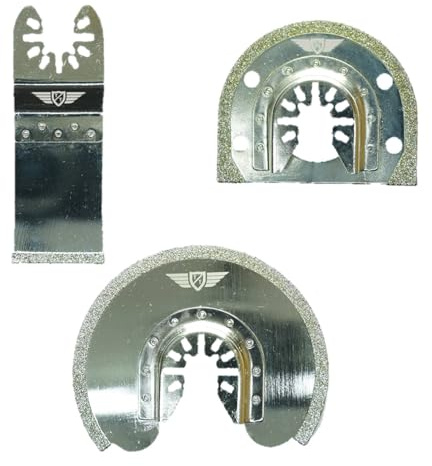 TopsTools 3pcs FAKD3B Snabbfäste Diamant Blad Proffs