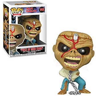 Funko POP! Rocks: Iron Maiden - Piece Of Mind - (Skeleton Eddie) - Collectable Vinyl Figure - Gift Idea - Official Merchandise - Toys for Kids & Adults - Music Fans - Model Figure for Collectors