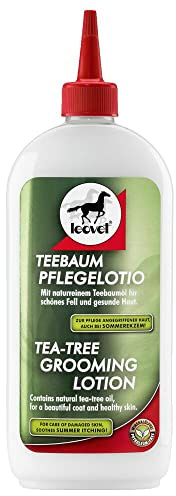 Leovet Lozione per la cura dell'albero del tè, 500 ml, cura della pelle per cavalli, idratante