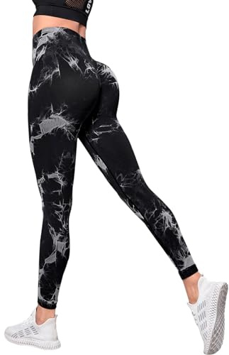 Neteson Leggings Deportivos Mujer Push Up Cintura Alta Mallas Scrunch Butt | Sin Costuras Opaco Pantalones Gym Yoga Fitness Jogging Entrenamiento