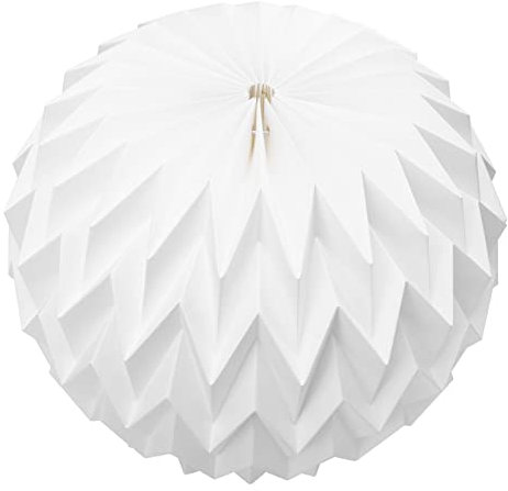 UKCOCO Faltbarer Origami Papier Lampenschirm Ästhetische Lichtabdeckung Sanftes Licht Für Wohnzimmer Schlafzimmer Kinderzimmer