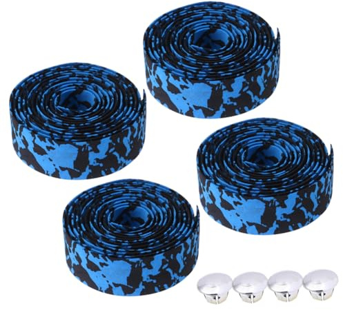 Abaodam 2 Paar Mountainbike Lenkergurt Camo Tape Camo Stick Fahrrad Lenkerband Lenkergriff Lenkerbandage Für Lenker Bandage Für Griffband Sport Tape Wraps Blau