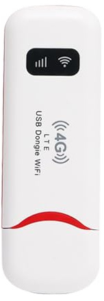 WLAN-hotspot – fick-WLAN-router, nätverksssmart router | 4G LTE USB- modem, modem-minne, adapter, 4G-kortrouter för, resor, kontor, utomhus, camping