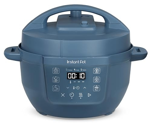 Instant Pot 3.8L Multicooker 7-in-1 Smart Cooker - Pressure Cooker, Slow Cooker, Steamer, Sauté, Yogurt Maker, Egg Cooker and Food Warmer, Stainless Steel Inner Pot, Daydream Blue