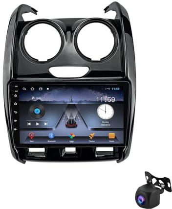 Touchscreen Autoradio Android 13 per Renault Duster Lada Largus 2015-2020 navigatore satellitare ricevitore audio integrato touchscreen HD da 9 Bluetooth GPS CarPlay Android Auto(A WIF)