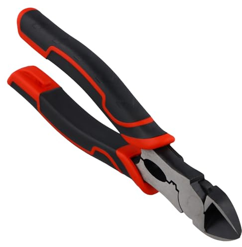 Seitenschneider Abisolierzange, Multifunktionale Zange Drahtschneider 190mm, Kabelschere, Kombizange, Stripper Cutter, Präzisionsschneidzange, Kraft Seitenschneider, zum Abisolieren Kabelschneiden