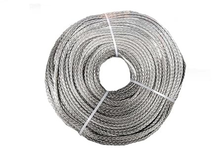 Cuerda sintética for cabrestante de Coche de 3 mm x 15 Metros, 1600 kg, Resistente, for todoterrenos, ATV y UTV. Fuerte Capacidad