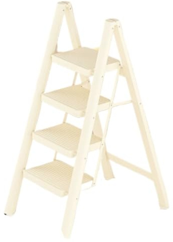 Scala per soppalco Sgabello multifunzionale - Scala telescopica portatile for balcone, comodino e scarpiera scala della soffitta(4 step)