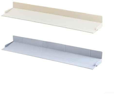 Protection de bord d'évier de cuisine avec design en silicone imperméable, base antidérapante et drainage en pente pour garder les zones de l'évier bien rangées et les déversements d'eau (blanc lait)