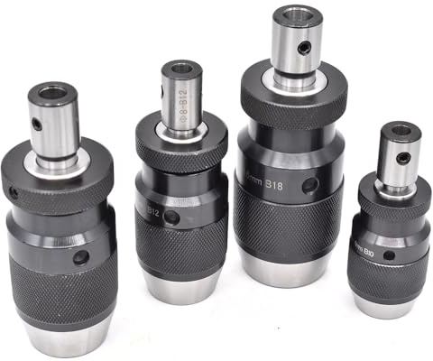 Juego de portabrocas sin llave con adaptador for fresadora - B10 B12 B16 B18 Portabrocas autoajustable 1 pieza(Inner hole 20mm-B16)