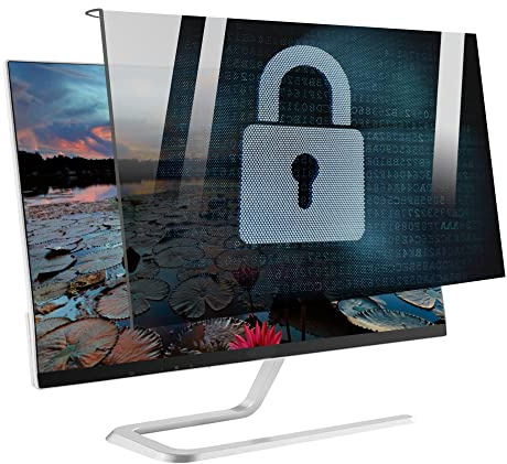 asdchZen Computer Privacy Screen Filter, Computer Privacy Film, Computer Monitor, Anti Blue Light Scratch Protection Panel For 27 Inch