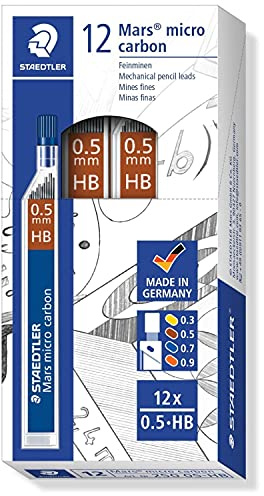 Staedtler Mars Micro, 0,5 HB T12 250, Klassisk