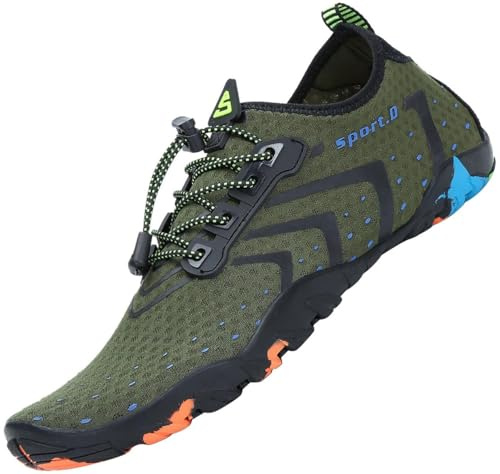 SAGUARO Badeschuhe Damen Herren Wasserschuhe Schwimmschuhe Schnelltrocken Aquaschuhe Strandschuhe Leicht Neoprenschuhe Surfschuhe rutschfeste Tauchschuhe Wassersportschuhe, 35-48 EU