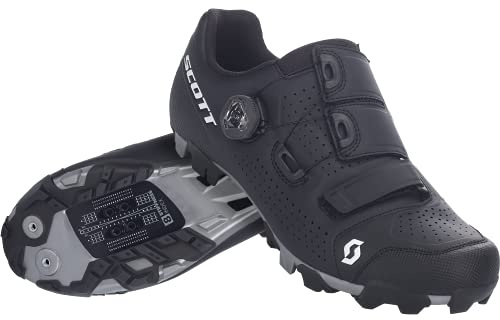 Scott MTB Team Boa 2021 Fahrradschuhe Gelb/Schwarz, Mattschwarz, Weiß, 42 EU