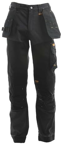 DEWALT Dewmem3029-tb Memphis Holster Pantalon Tour de Taille 76,2 cm Jambe 73,7 cm, Noir/Gris, 30W / 29L Homme